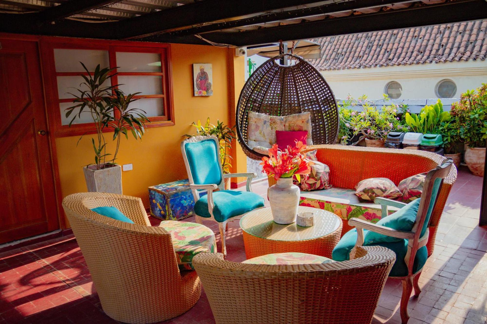 Hotel La Casona De Getsemani Cartagena Exterior foto